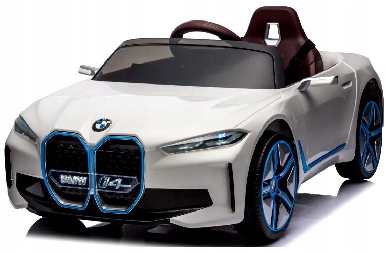 Bmw i4 Biały Auto na akumulator Eva Skóra pilot Ragil Sp. z o.o.
