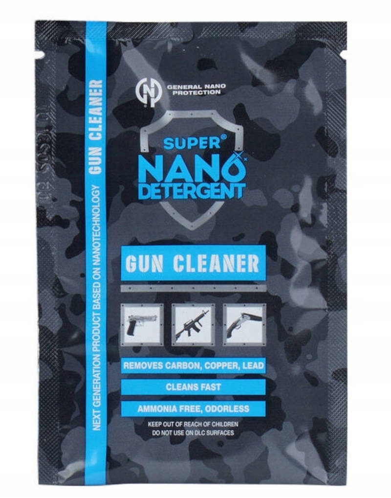 General Nano Protection Gun Cleaner Wet Wipes Chusteczki do broni
