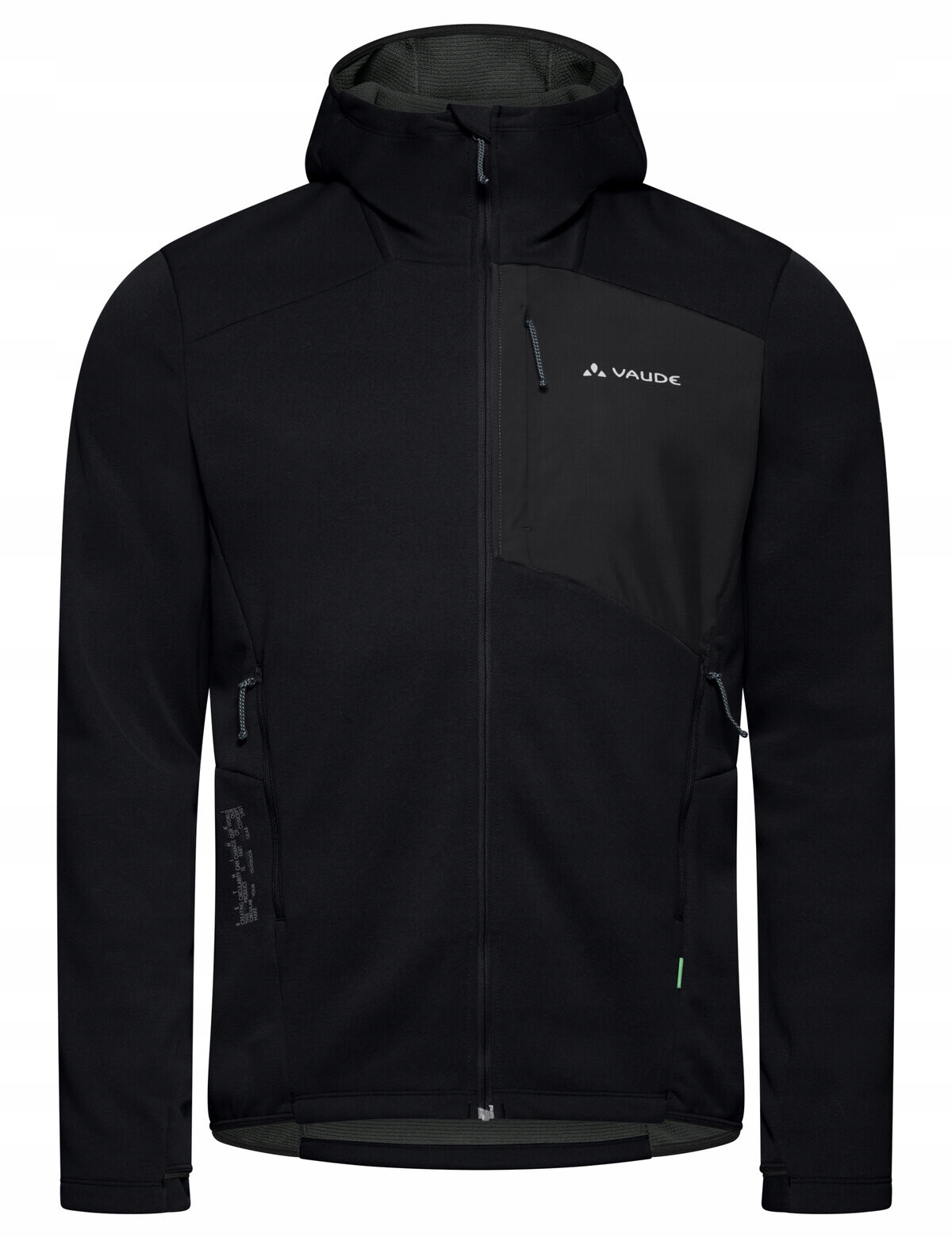 Vaude Me Monviso Fleece Jacket Iii velikost XXL, 010 black