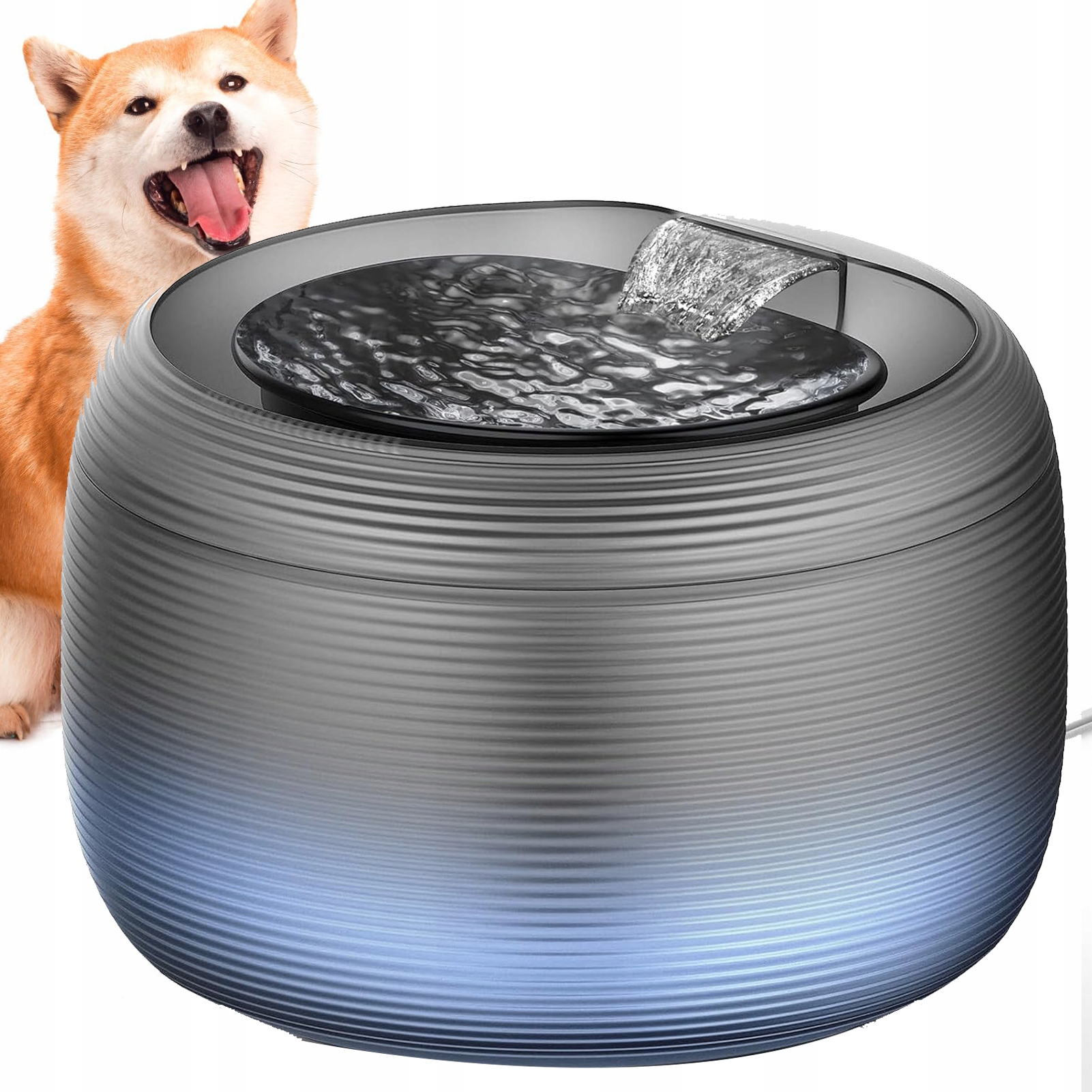 Napáječka Miska Napáječka Tichá Fontána Automatická Filtry Pro Kočky Psa 2,5L