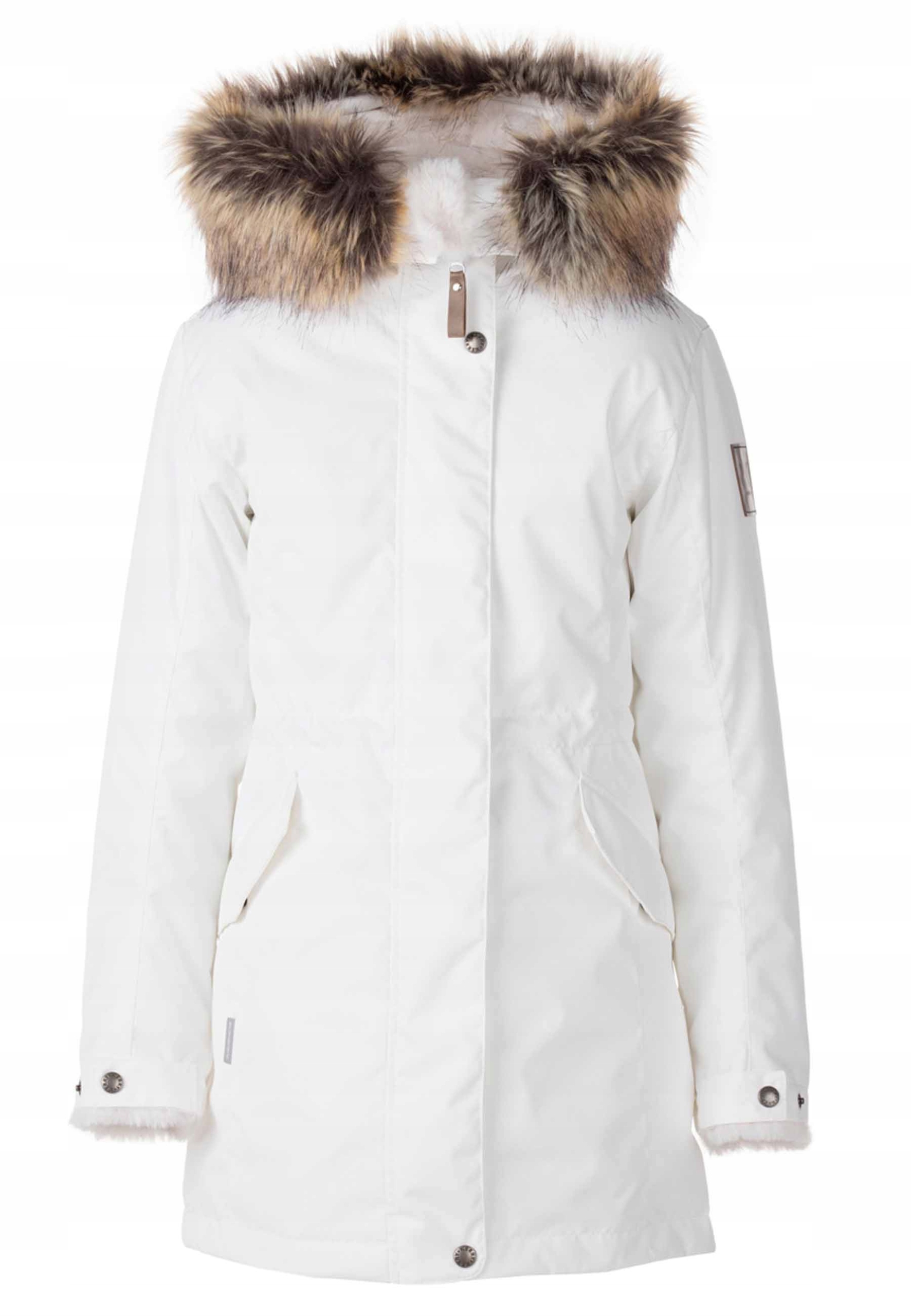 Kurtka/Parka Brina w kolorze białym, Lenne r. 134