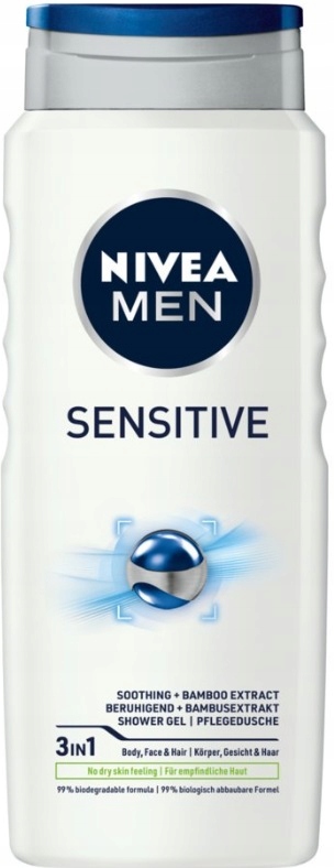 NIVEA Zestaw prezentowy męski Sensitive Premium 4 elementy Kod producenta 149802