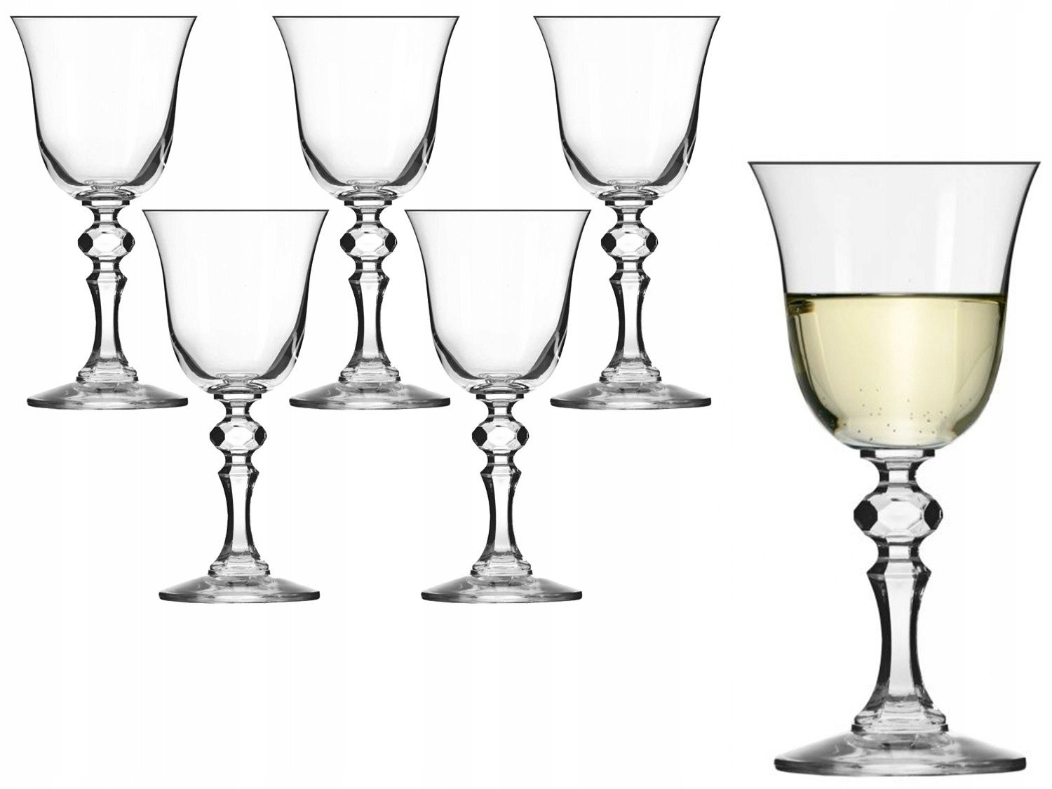 Kieliszek do wina białego KROSNO Krista 6x