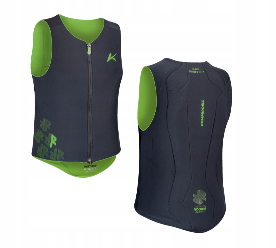 Komperdell Kamizelka ochronna Ballistic FlexFit Pro Junior lev 2 zieleń 128