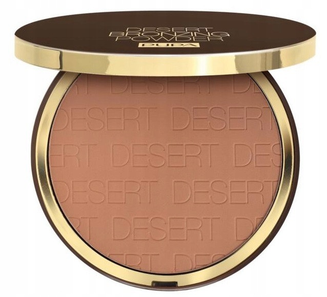 Pupa Desert Bronzing Powder Puder Brązujący 002 Honey Gold