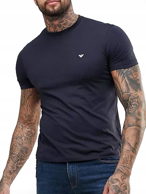 

Oryginalny T-shirt Emporio Armani Italian Navy S