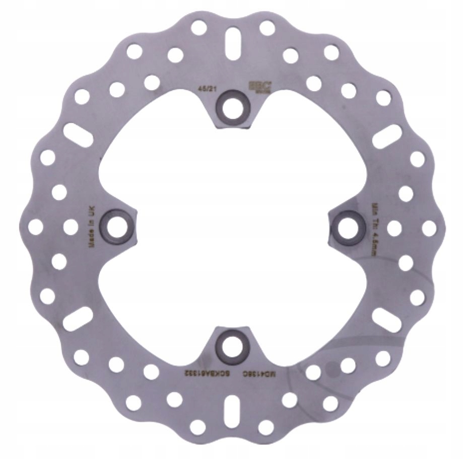 Brzdová Kotúčka Zadná Kawasaki ER-6F 650 ER-6N Kle Z 750 1000 ZX-10R