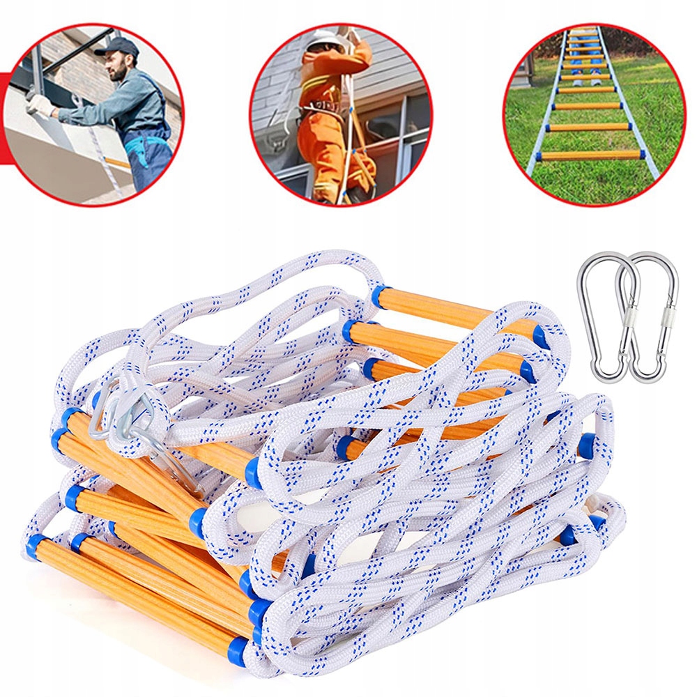 Žebřík Na Střechu 5M s karabinkou