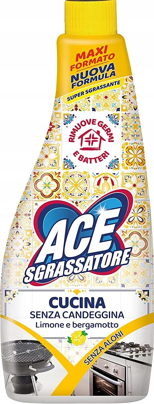

Ace Spray Odtłuszczacz kuchenny 800 ml limone it
