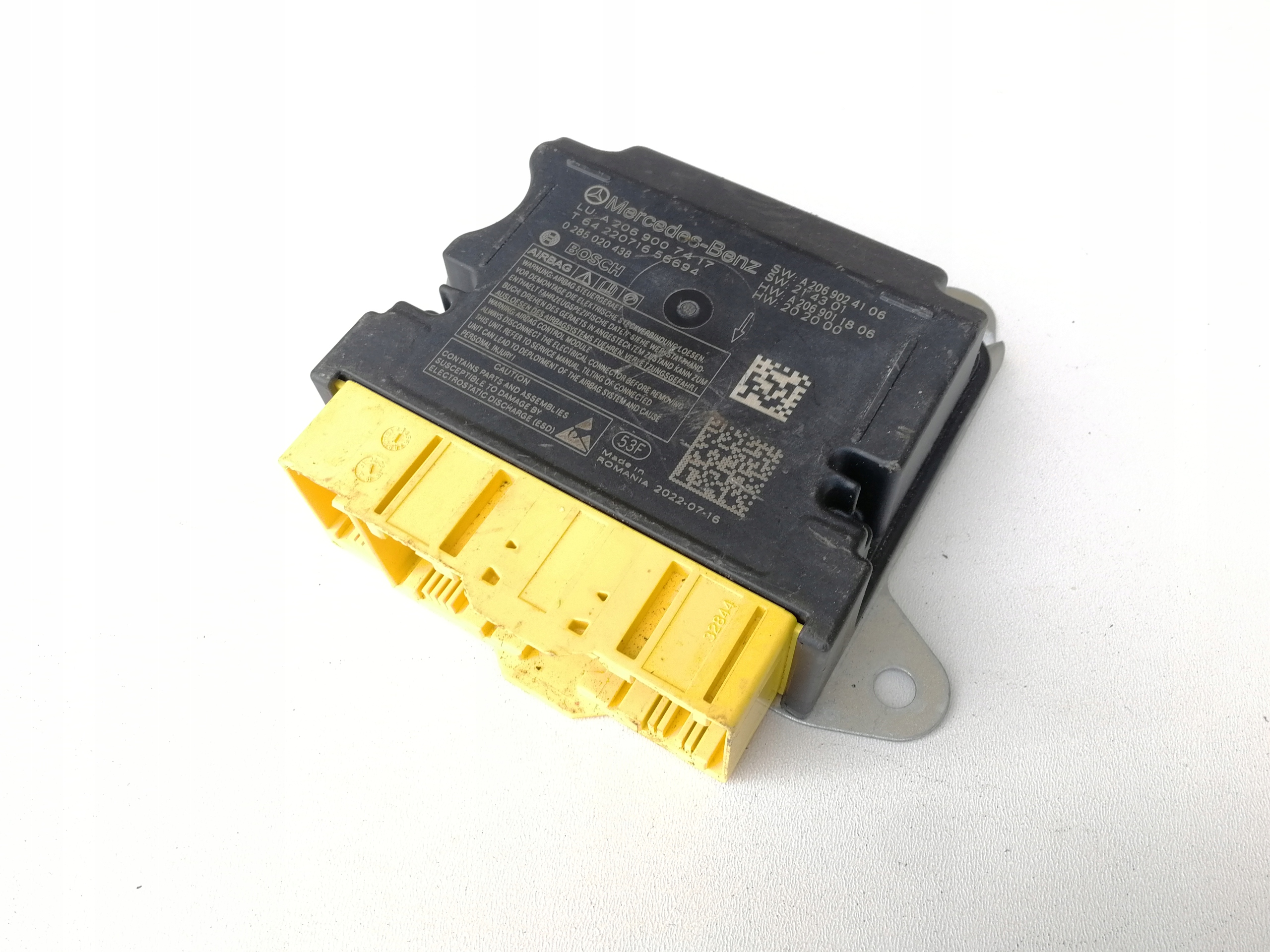 MERCEDES MODUŁ STEROWNIK SENSOR AIRBAG A2069007417