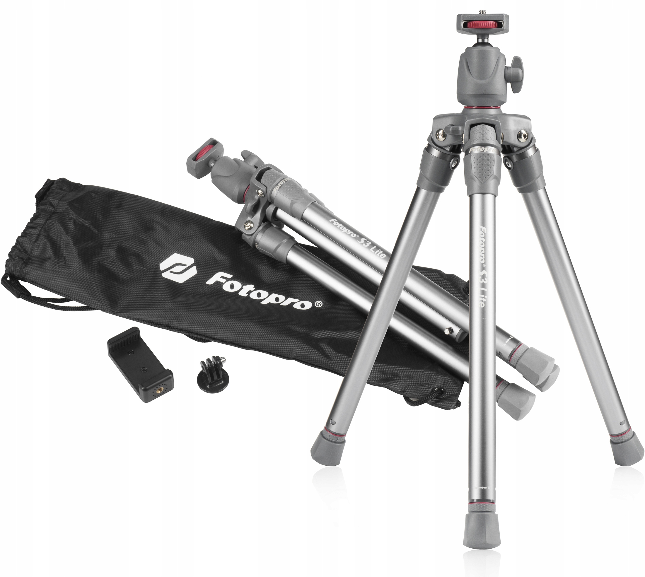 

Lekki Statyw Fotopro S3 Lite 126 CM Do 2,5KG
