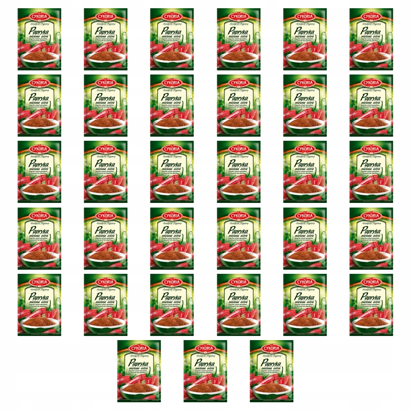 Mletá paprika Ostrá Cykoria 20 g X33