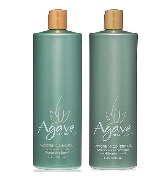 Zestaw Agave szampon odżywka wygładzenie 2x1000 ml