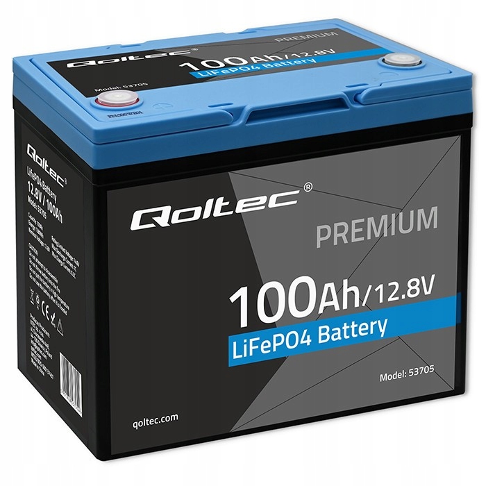 Akumulátor LiFePO4 Lítium-železo-fosfátový 12.8 V '' 100 Ah 1280 Wh