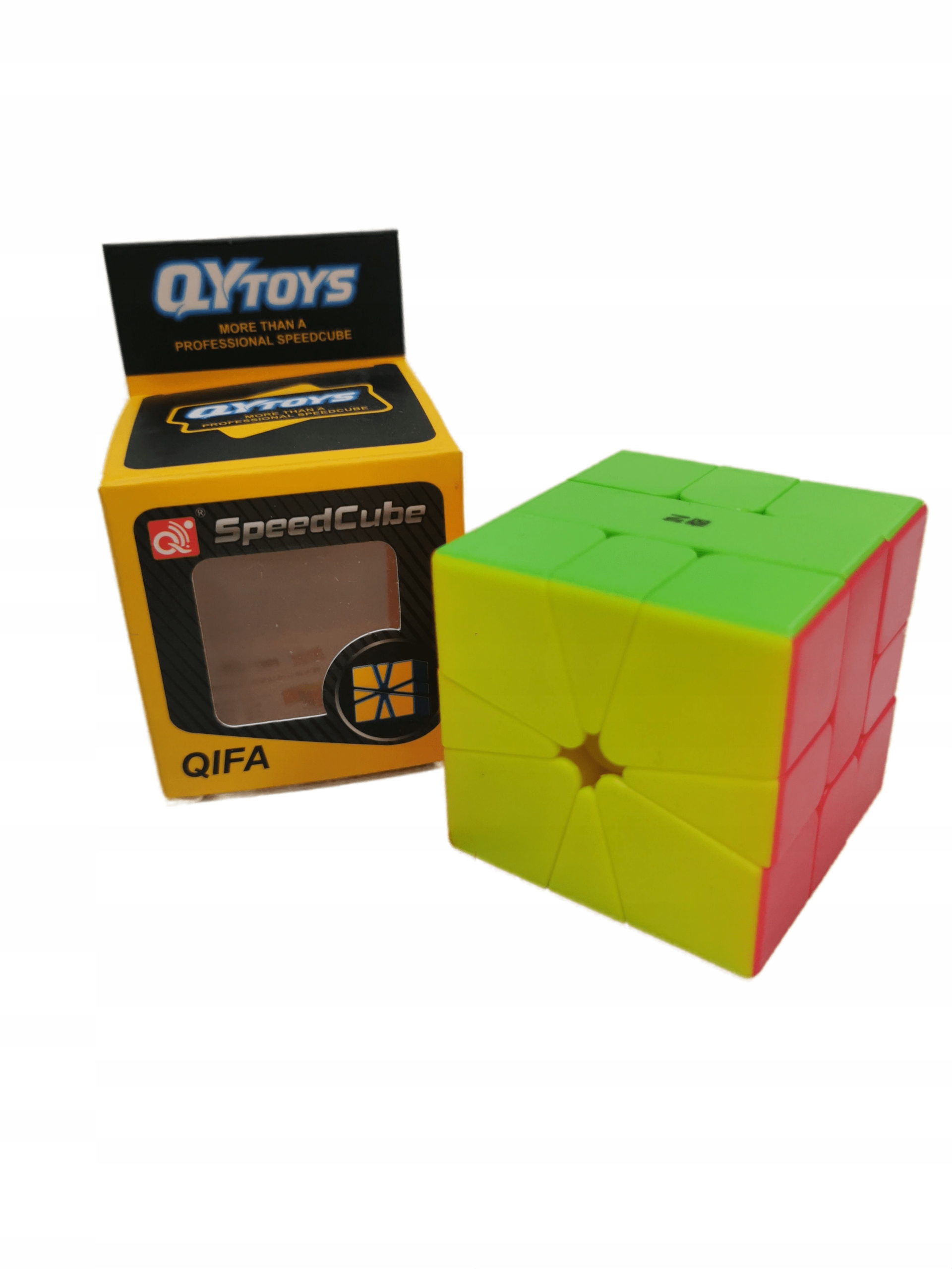 Oryginalna Kostka logiczna QiYi QiFa Square-1 + podstawka QiYi Bohater brak