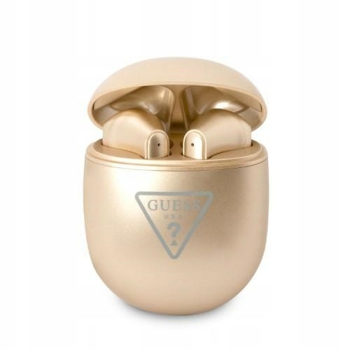 Guess Bluetooth sluchátka GUTWST82TRDTWS dokovací stanice zlatá/zlatá Trian