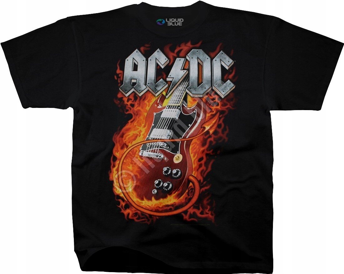 Acdc Thunderstruck Liquid Blue XL