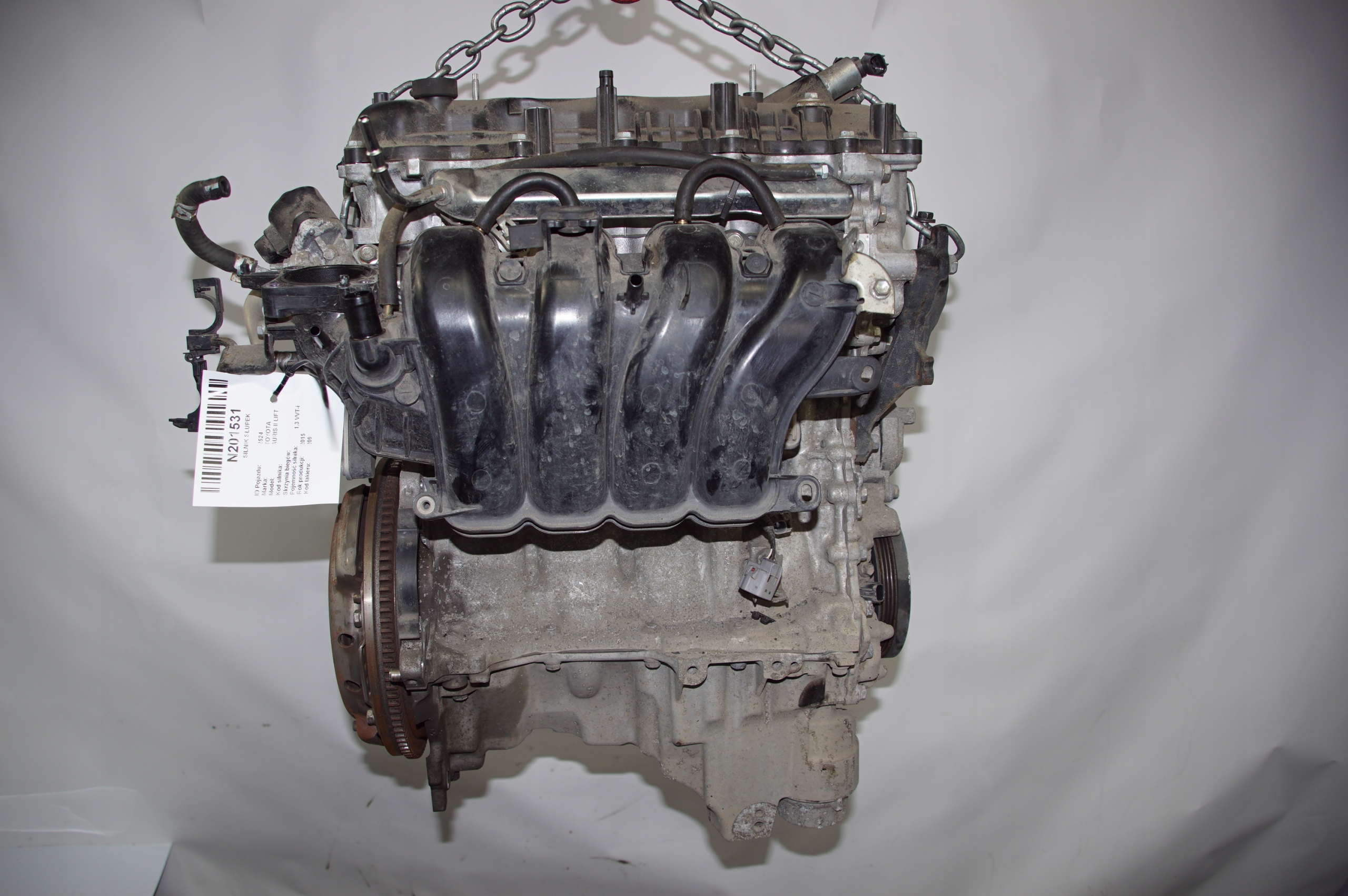engine pillar 1NR 1.4 99 KM TOYOTA AURIS II LIFT