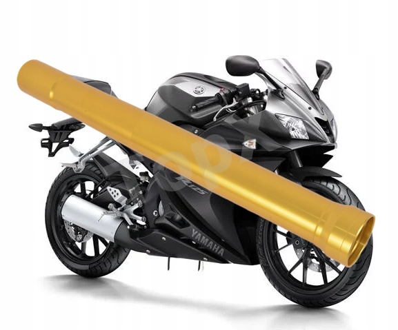 TopX Holení Trubka laga tlumič Odpružení Yamaha Yzf 125 R 14+ 1 Ks