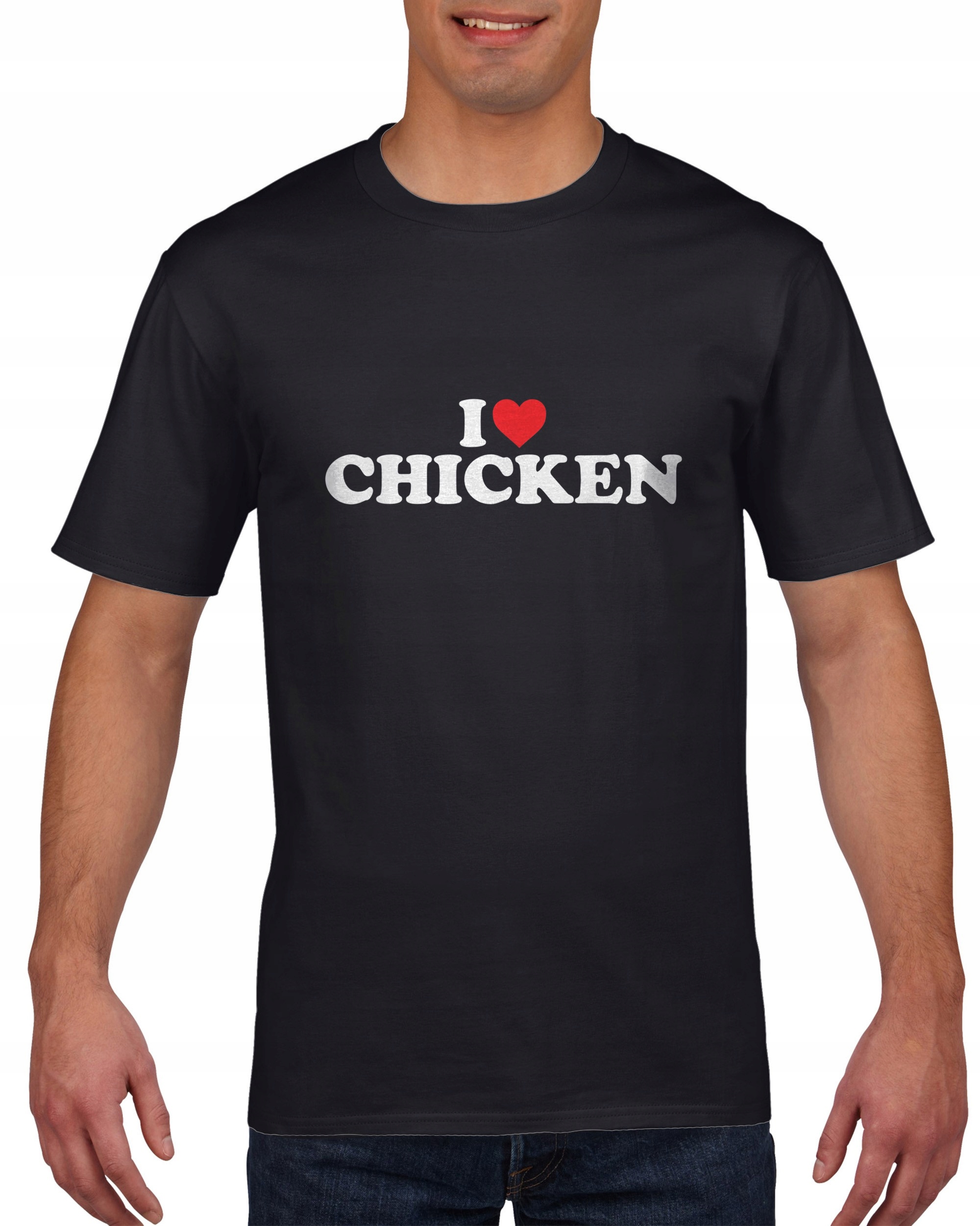 

Koszulka męska Kocham kury XXL