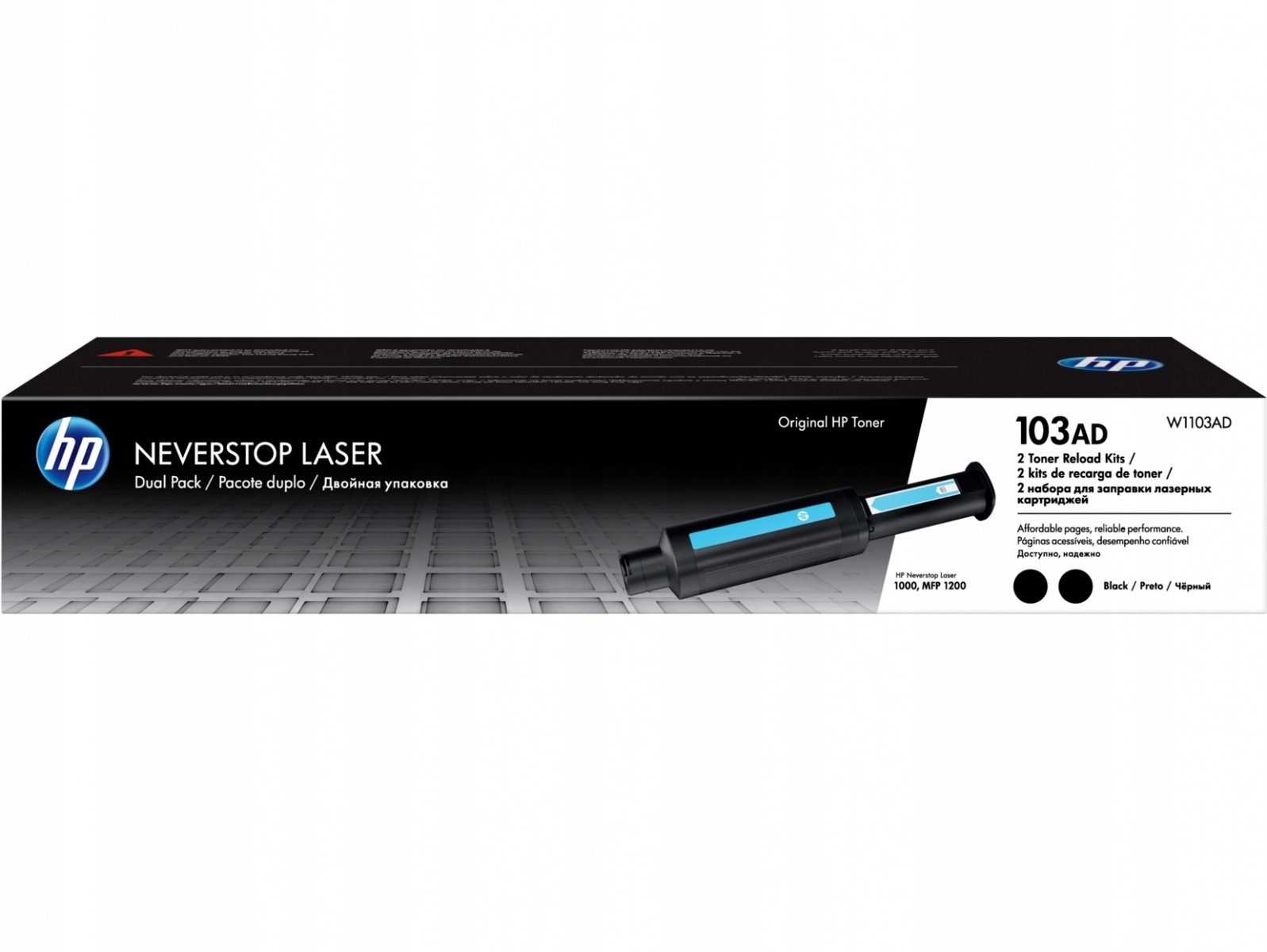 

Toner Hp 103A Neverstop Reload Kit W1103A dwupak