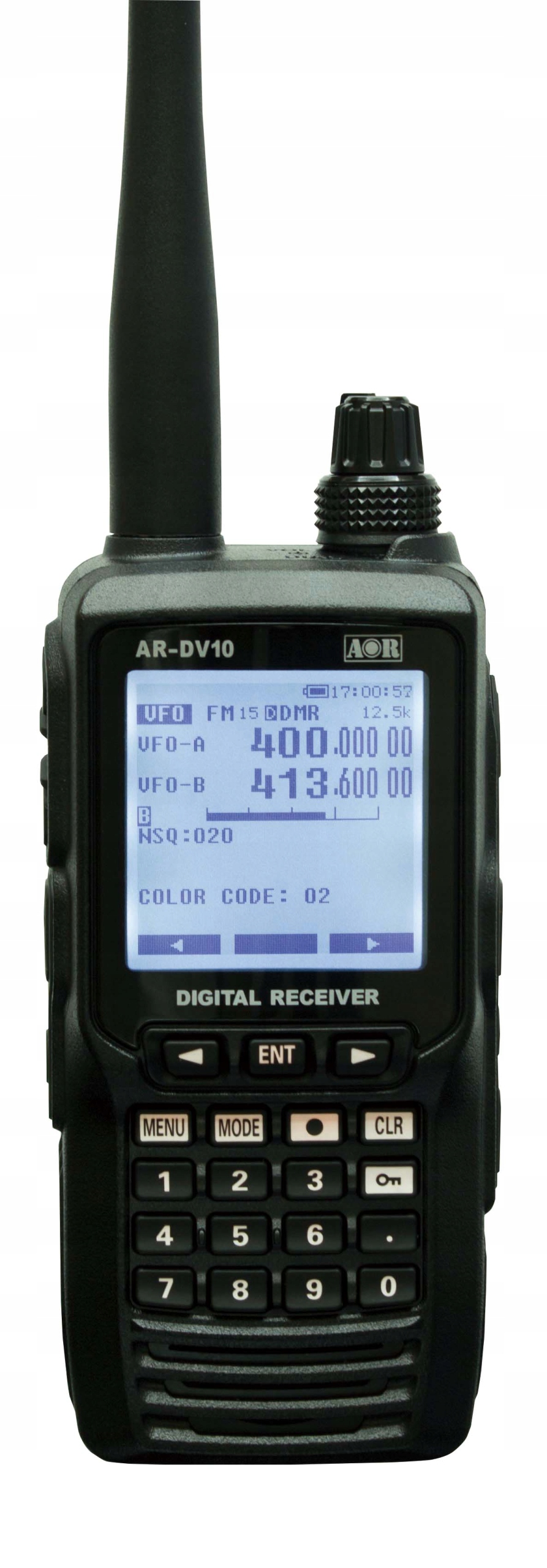 Aor Ar DV-10 Cyfrowy Skaner Odbiornik 0.1-1300MHz
