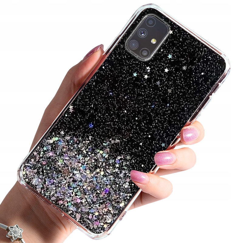 

Etui do Samsung Galaxy M51 Case Brokat Szkło 9H