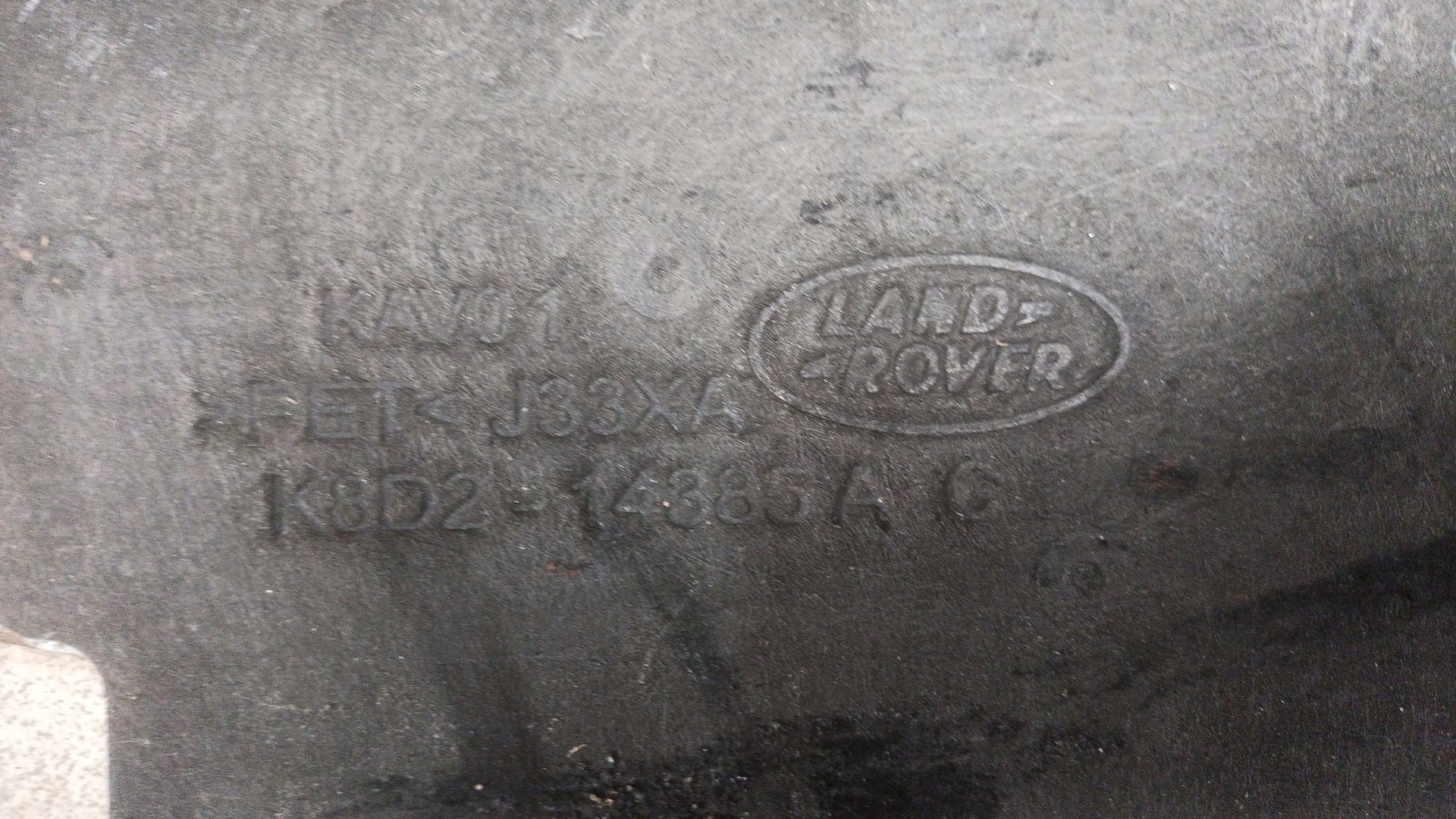 abdeckung Blende Abdeckung Unterfahrschutz LAND ROVER EVOQUE