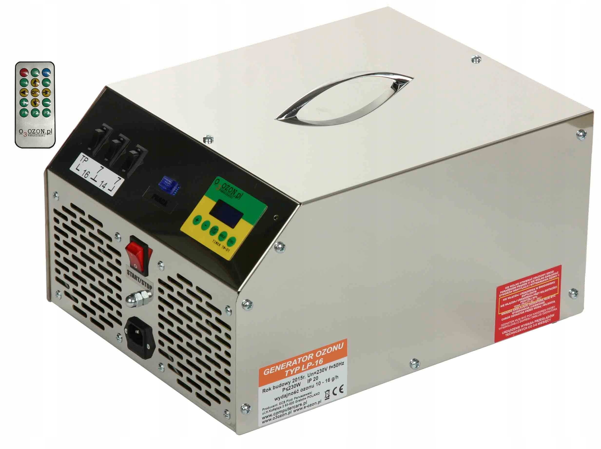 OZONATOR GENERATOR OZONU DO KLIMATYZACJI 16-59g/h