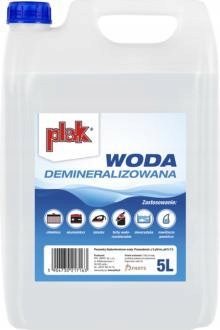 PLAK WODA DEMINERALIZOWANA 5L