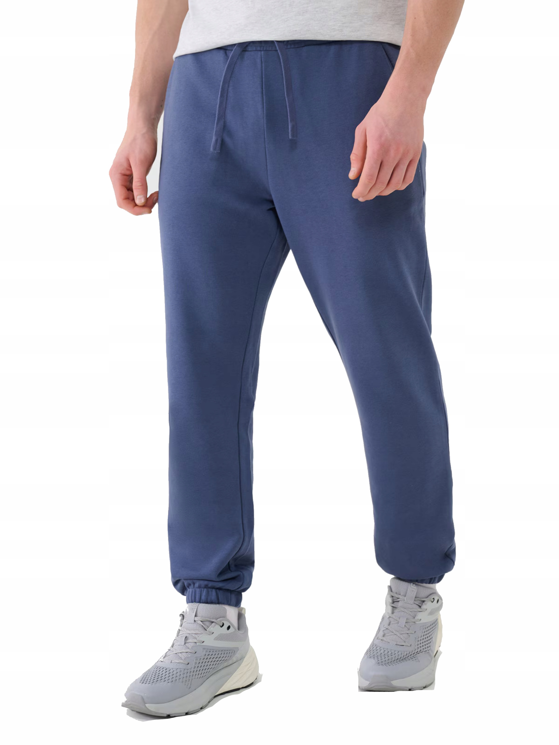 Pánské pohodlné teplákové kalhoty 4F 4FWMM00TTROM1139-32S bavlněné M