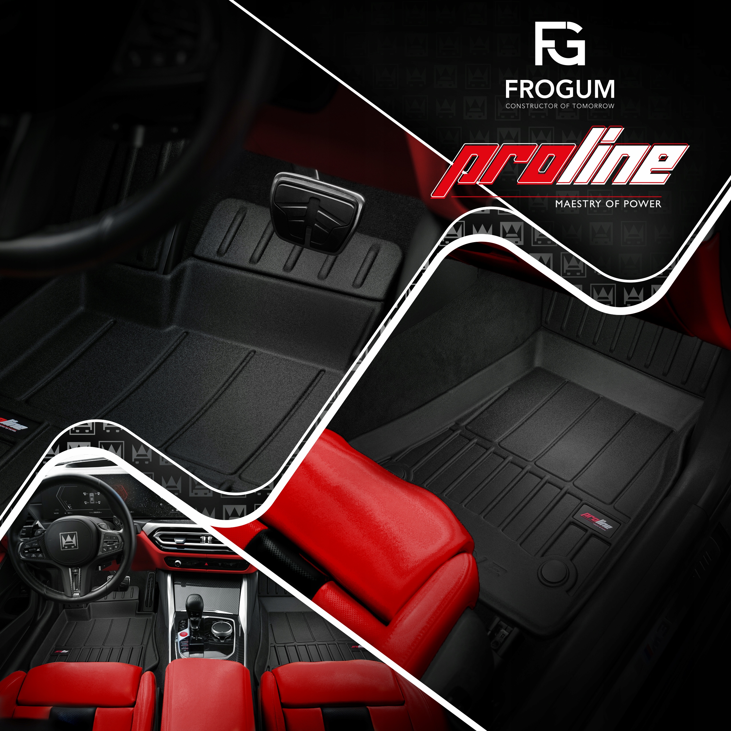 Dywaniki gumowe 3D MAZDA CX-5 II od 2017 Producent Frogum