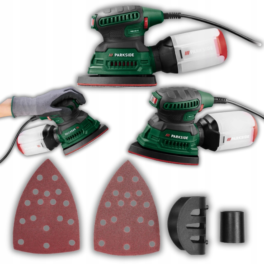 Szlifierka Wielofunkcyjna Parkside Pms 220 A1 Oscylacja Moc 220W