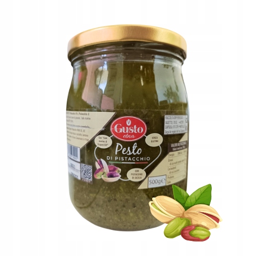 Gusto Etns Pesto Pistacchio – italské pistáciové pesto 500 g