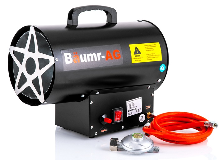 Nagrzewnica gazowa Baumr-Ag 25 kW Rodzaj gazowa
