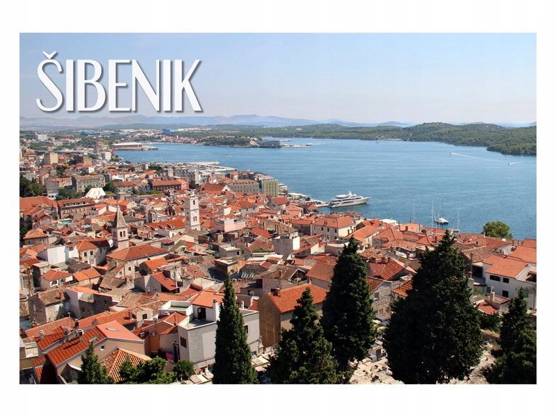 

Szybenik Krka Zatoka Magnes na lodówkę