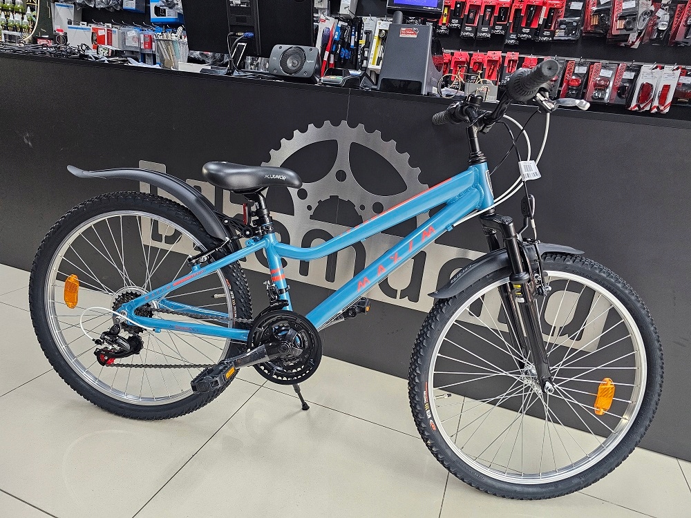 Rower Maxim Mj 4.4 Goryczka Szary 12" Alu 24"