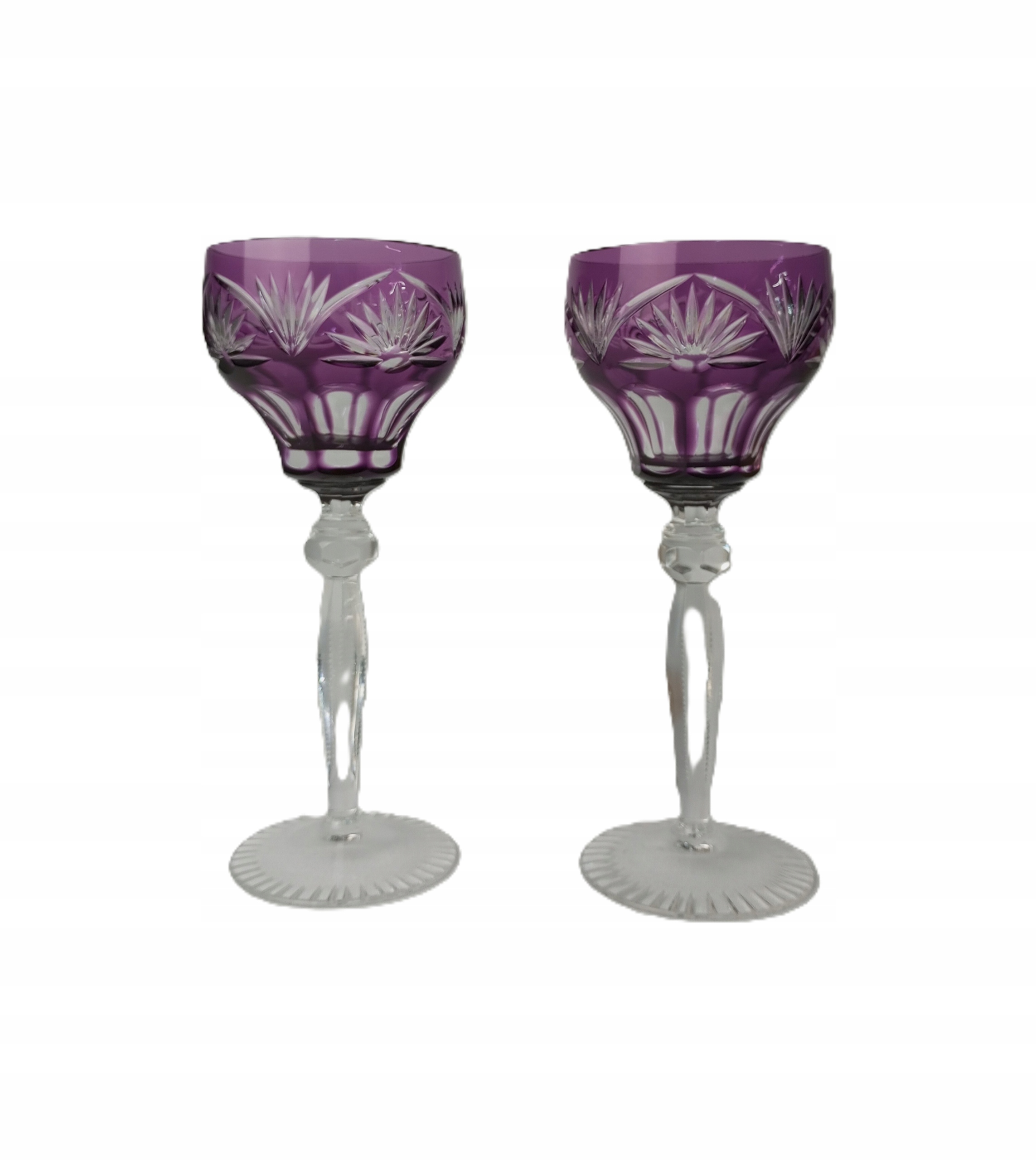 KIELISZKI KRYSZTAŁOWE 2 - SZTUKI