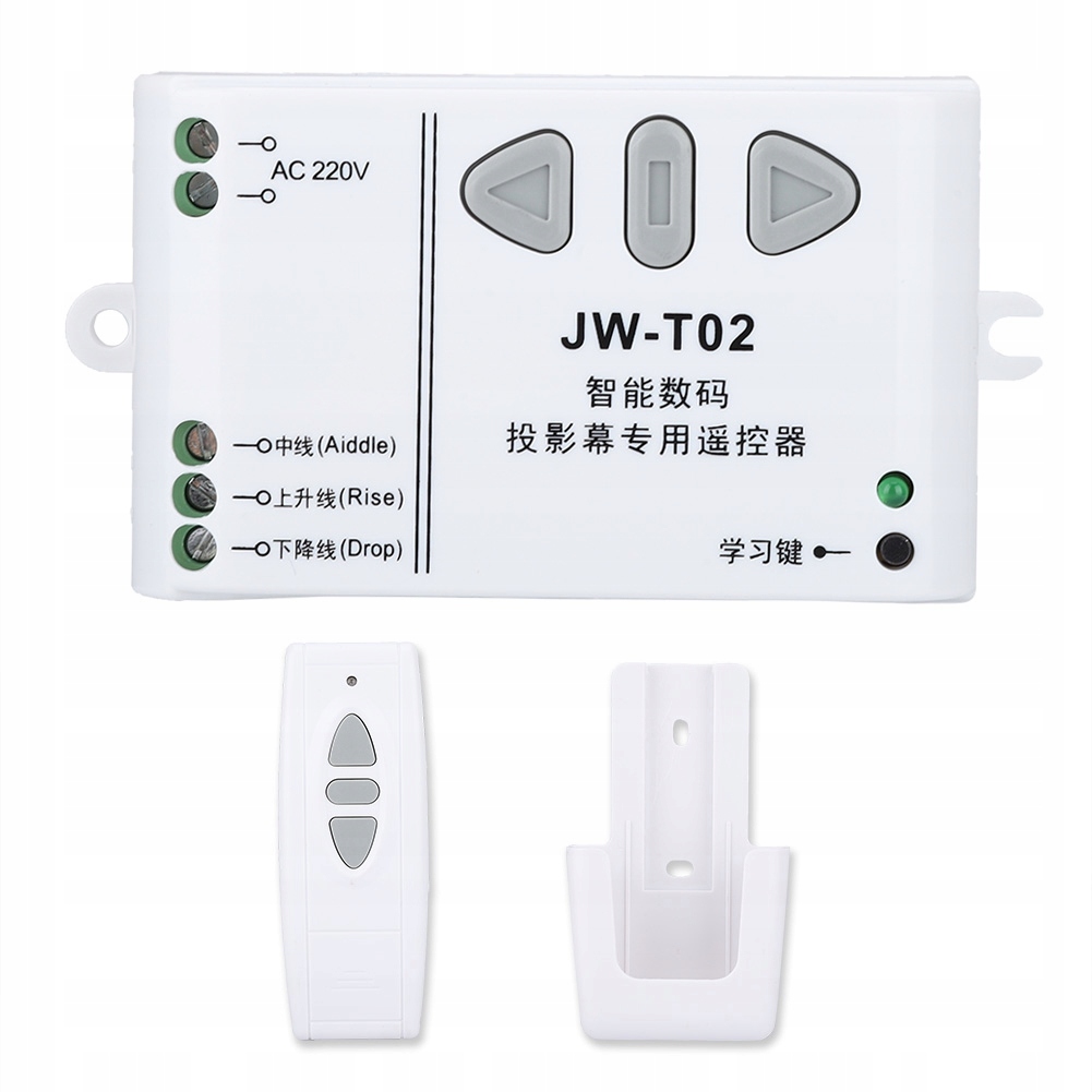 Bezprzewodowy Pilot Do Ekran Projekcyjny Elektryczny 500W 100M