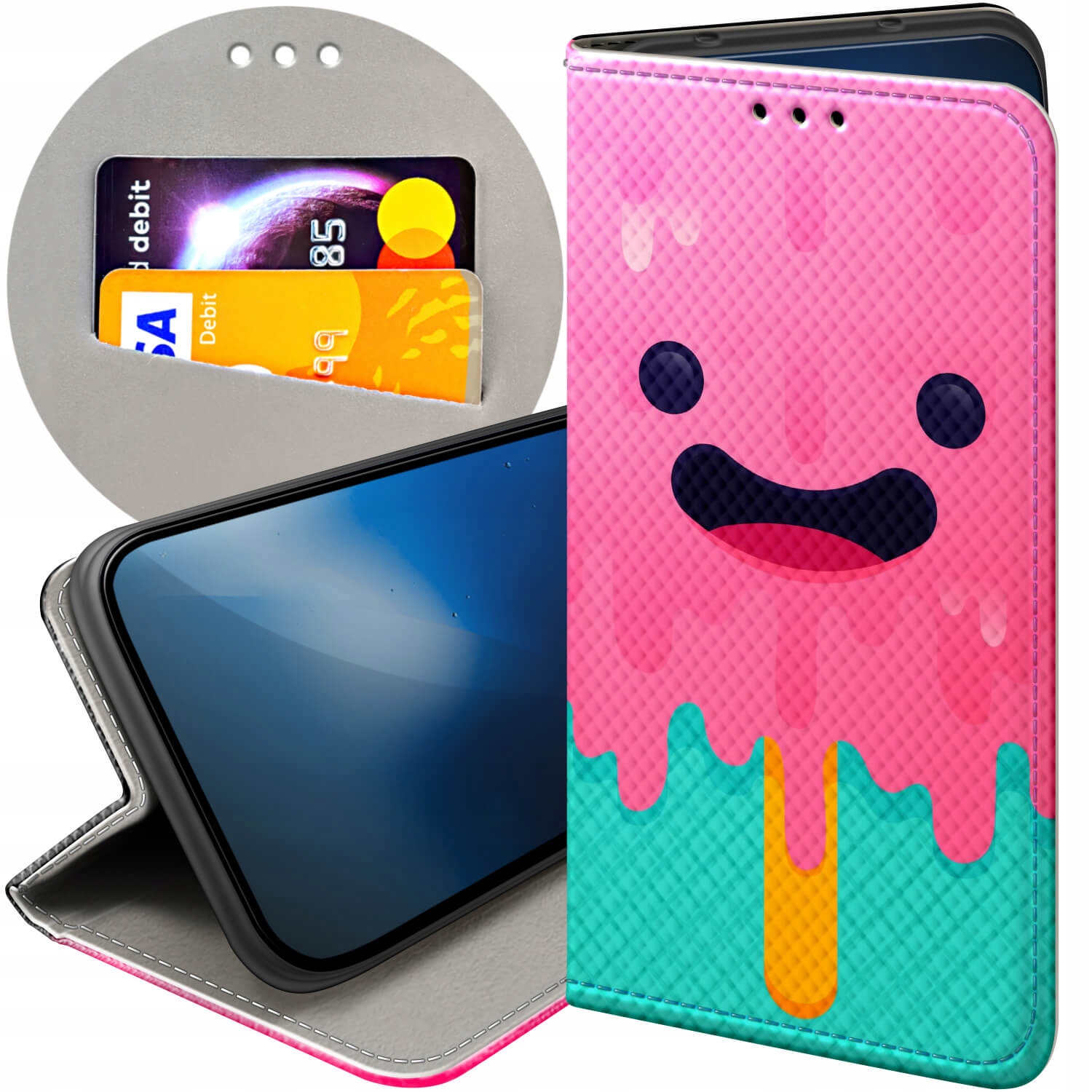 

Etui Z Klapką Do Iphone 5 5S Se Candy