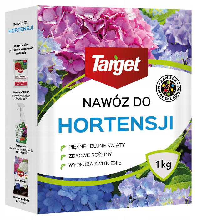 

Target Nawóz do hortensji z mikroelementami 1kg