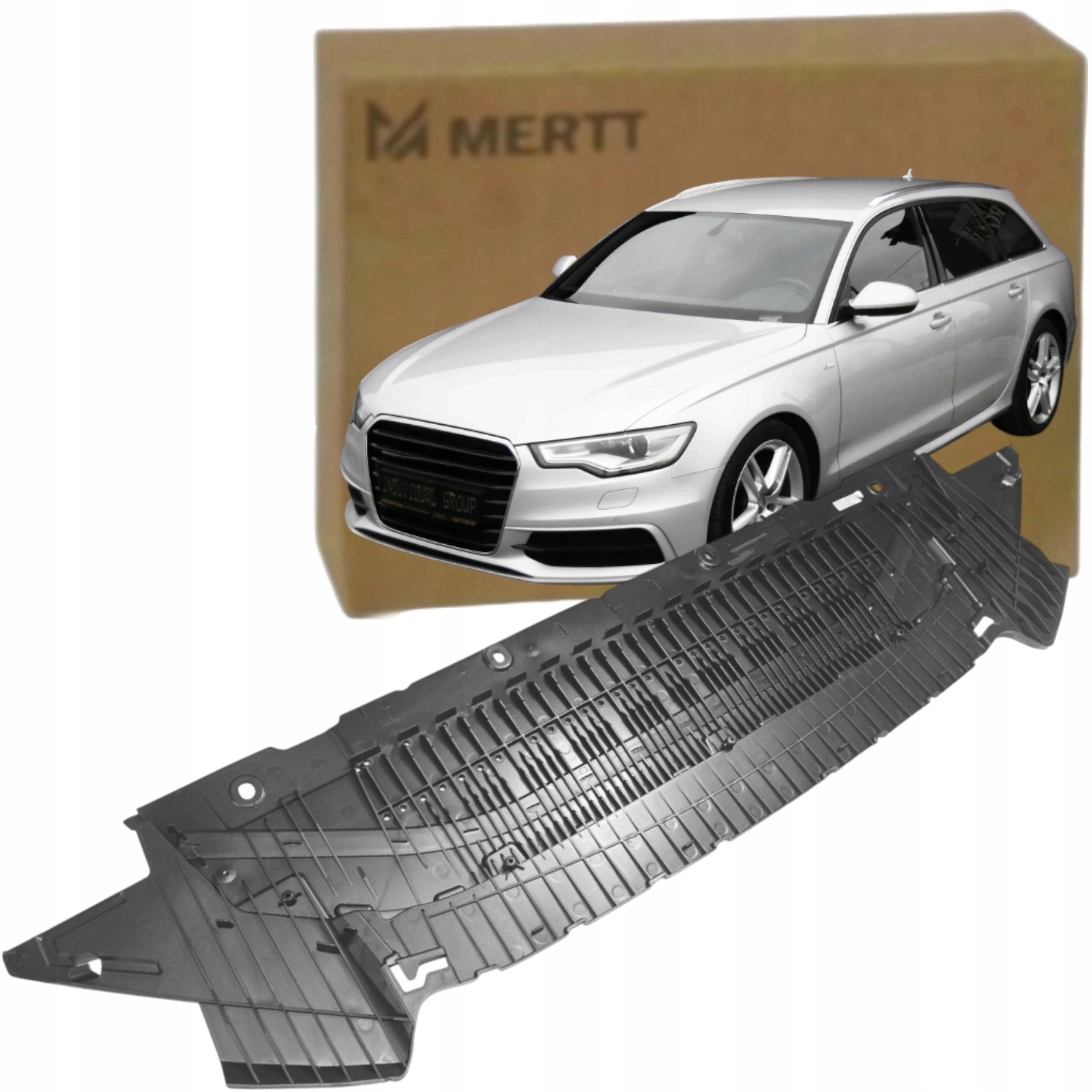 Audi A6 S6 C7 4G0 14-18 S-Line Lift krytka pod nárazník deska spoiler