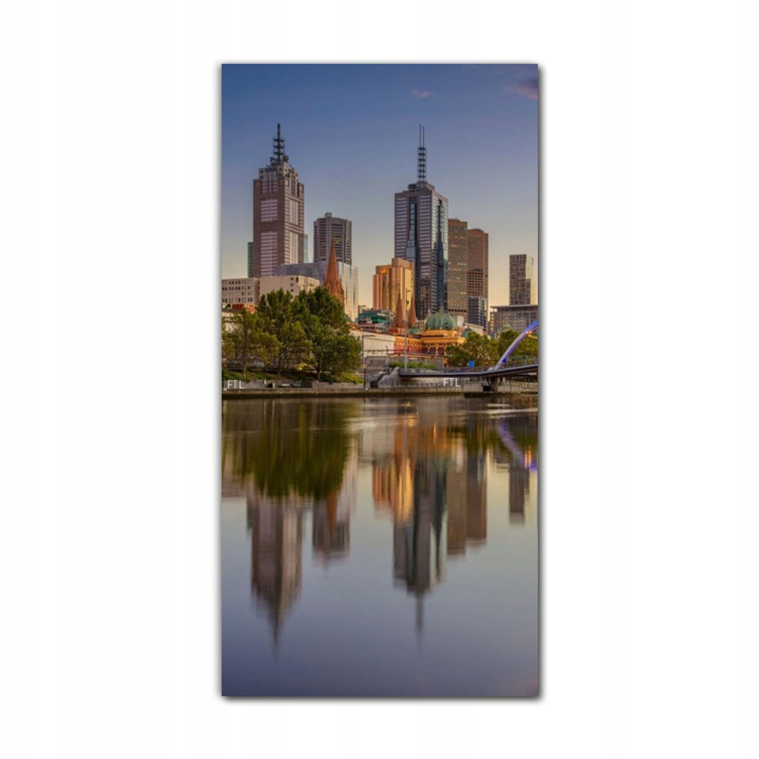 

Obraz szklany nowoczesny 60x120 Melbourne pejzaż