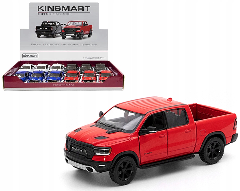 SAMOCHÓD AUTKO MODEL METALOWY DODGE RAM 1500 1:46 Kod producenta KT5413D