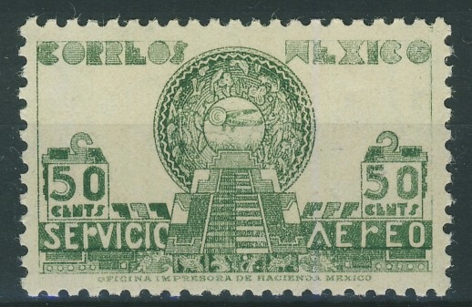 Mexico 50 cts. - Servicio Aereo