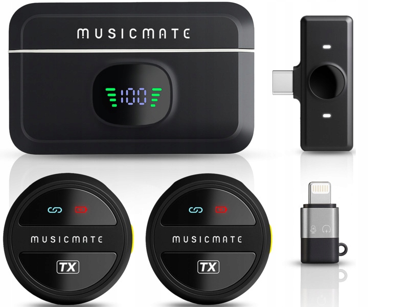 Mikrofon bezprzewodowy MUSICMATE EchoVibe MM-110