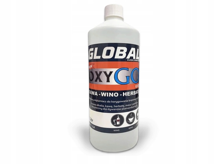 Levně Odstraňovač skvrn na kávu Global Clean OxyGo 1L G102