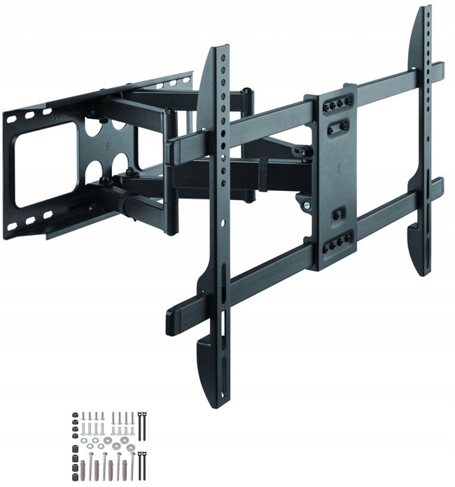 Pevný, nastaviteľný oceľový nástenný držiak pre LCD Tv Extra Mocný