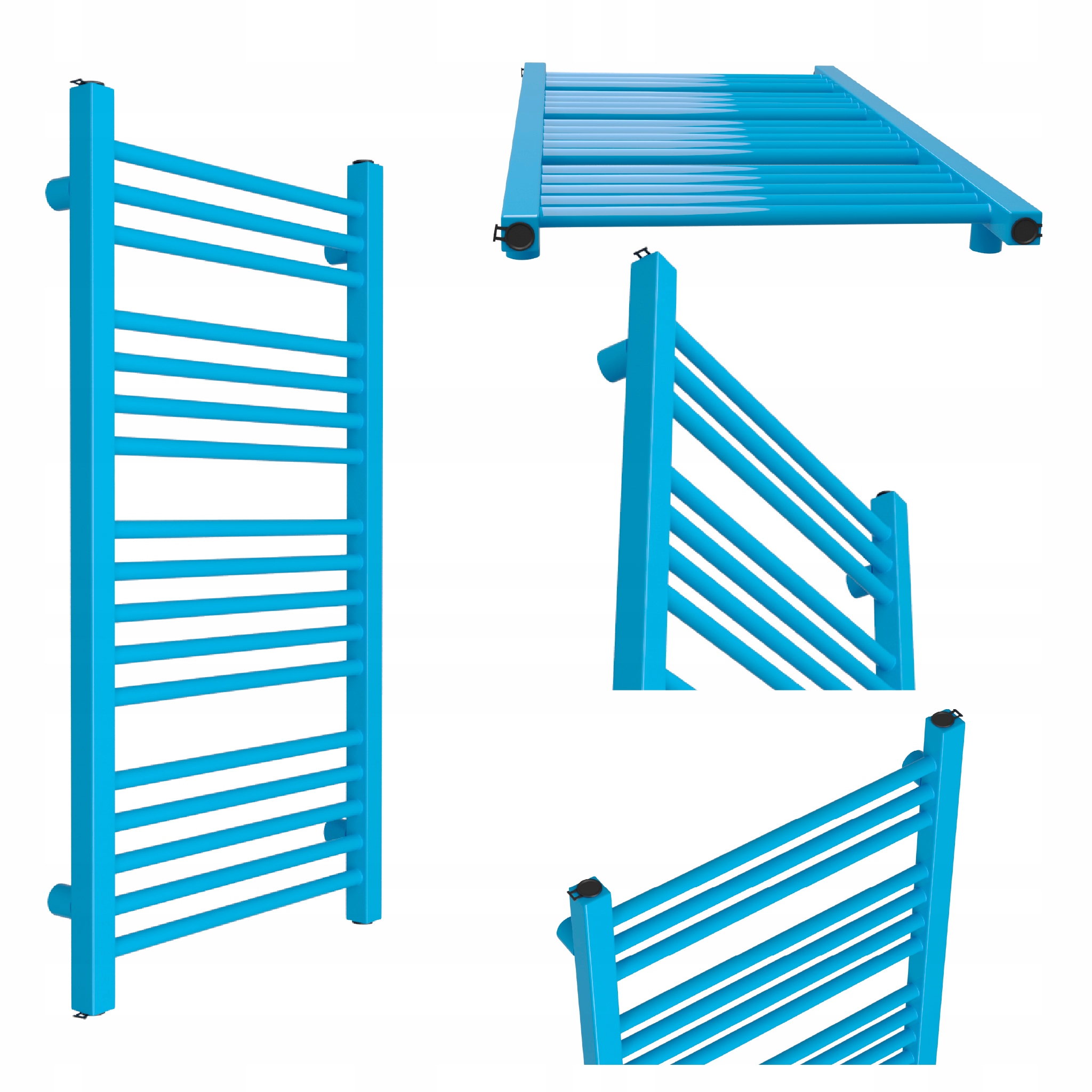 Koupelnový Radiátor Dave 940x650 Modrý