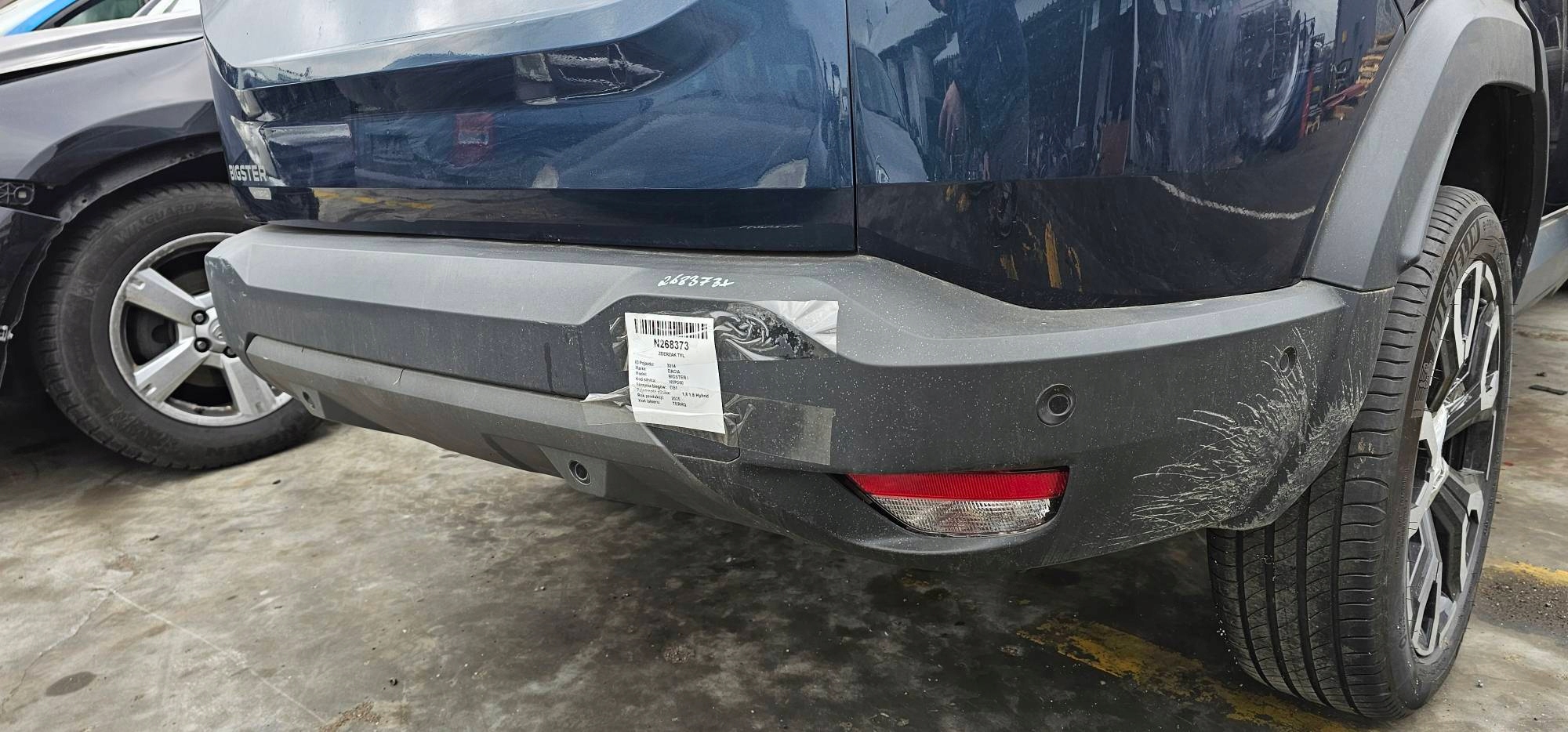 Paraurti posteriore DACIA BIGSTER e completo 2025